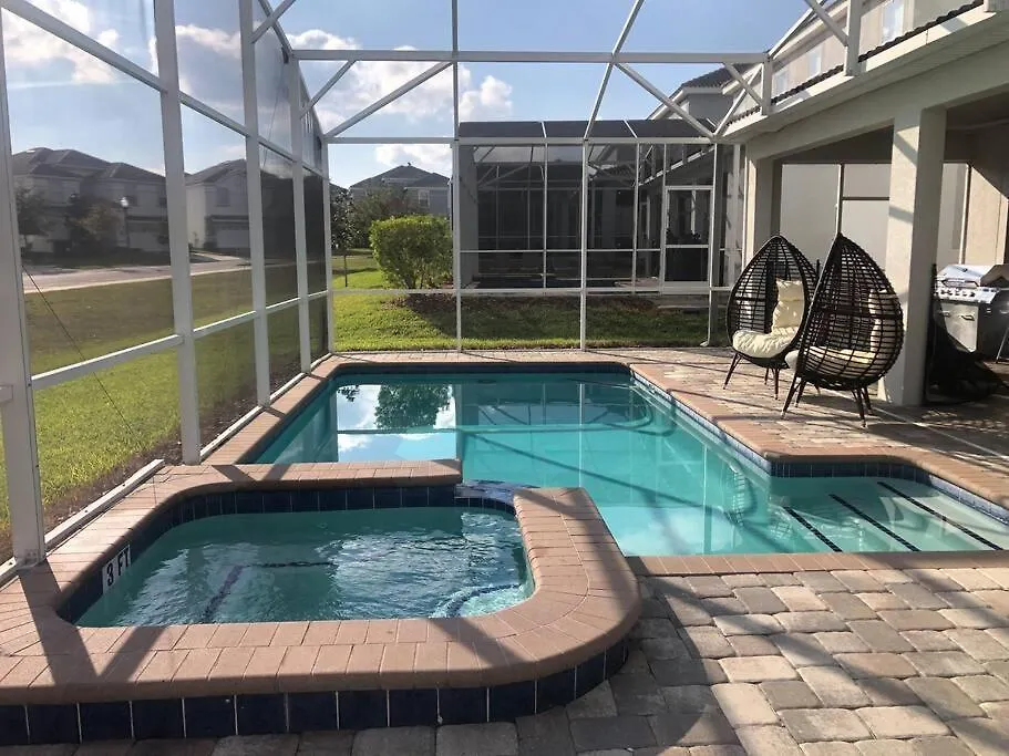 Cheerful 9Br/5Ba Pool/Spa Home Cinema Smart Tv Davenport