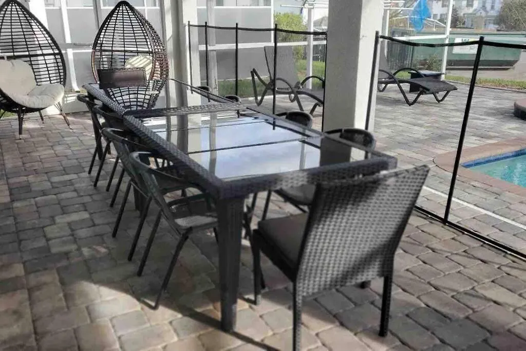 Cheerful 9Br/5Ba Pool/Spa Home Cinema Smart Tv Davenport Villa